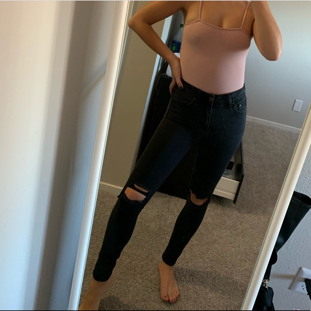 Black Jeans Size 0